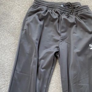 Reebok athletic long pants grey with matching jacket